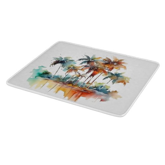 Sunset Grove Schneidebrett (Ecke)