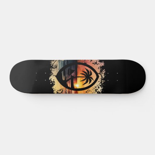 Sunset Guam Siegel Skateboard (Horizontal)