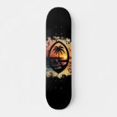 Sunset Guam Siegel Skateboard (Vorne)