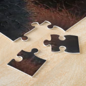 Sunset Guardians: Junger Bigfoot & Jungtier Puzzle (Seite)