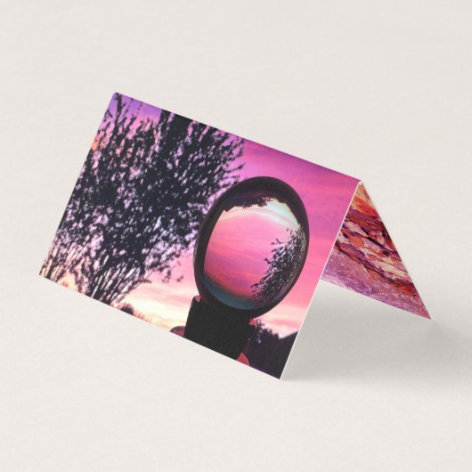 Sunset Happy Birthday Card 25 Pack (Rückseite)