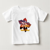 Sunset Hibiskus Hawaiian T-Shirt (Vorderseite)