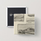 Sunset Hill House, Sugar Hill, NH Button (Vorne & Hinten)