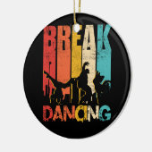 Sunset Hip Hop Urban Dance Breakdancer Street Art Keramik Ornament (Links)