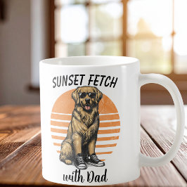 SunSet Hofholz/ Golden Retriever Kaffeetasse