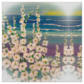 Sunset Hollyhock Fabric Stoff (Muster)