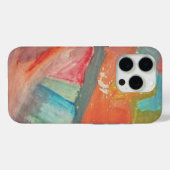 Sunset Horizon Abstrakt Kunst Tough Case (Rückseite (Horizontal))