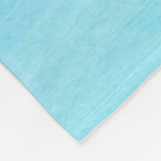 Sunset Horizon Wasserfarbe Abstrakt Fleecedecke (Ecke)