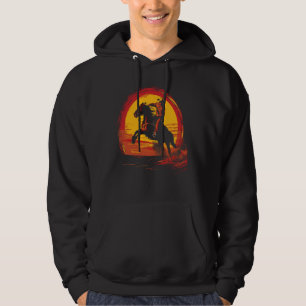 Sunset Horse Lover Racing Niedlich Damen Reittiere Hoodie