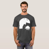 Sunset Horses Reiten T-Shirt (Vorne ganz)