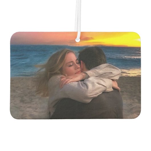 Sunset Hug Air Freshener Autolufterfrischer (Rückseite)