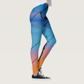 'Sunset Hum' Gemälde auf einem Leggings (Rechts)