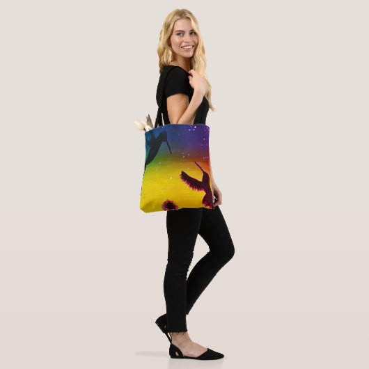 Sunset Hummingbirds Tasche (Am Model)