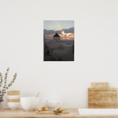 Sunset Ia Santorini Poster (Küche)
