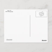 Sunset in Anza, CA Postkarte (Rückseite)