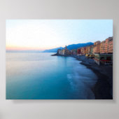 Sunset in Camogli Poster (Vorne)