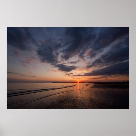 Sunset in England Poster (Vorne)