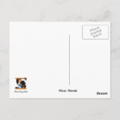 Sunset in Lahaina, Maui, Hawaii Postkarte (Rückseite)