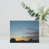 Sunset in New Mexico Postcard Postkarte (Stehend Vorderseite)