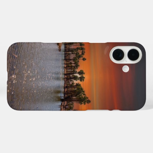 Sunset in Papago Park IPhone Case (Rückseite (Horizontal))