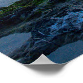 Sunset in Paphos, Zypern (2547) Poster (Ecke)