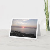 Sunset in Paphos, Zypern Karte (Vorderseite)