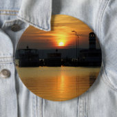 Sunset in Podersdorf Burgenland Button (Beispiel)