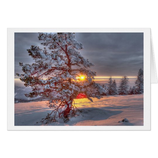 Sunset in the Black Forest Karte