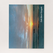 Sunset in the Caribbean Sea Puzzle (Vertikal)