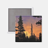 Sunset in Tuolumne Meadows, Yosemite, CA Magnet (Vorderseite/Rückseite)