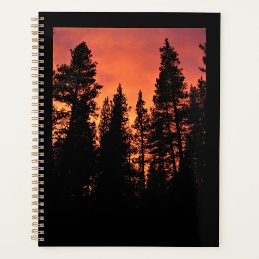 Sunset in Tuolumne Meadows, Yosemite, CA Planer (Vorderseite)