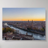 Sunset in Verona Poster (Vorne)
