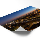 Sunset in Verona Poster (Ecke)