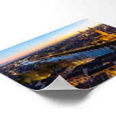 Sunset in Verona Poster (Ecke)