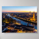 Sunset in Verona Poster (Vorne)