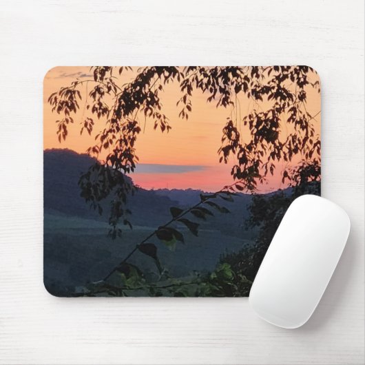 Sunset in West Virginia Mousepad (Mit Mouse)