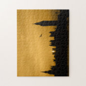 Sunset in Westminster - Big Ben - London Puzzle (Vertikal)