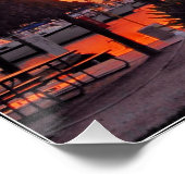 Sunset Islamorada, Florida Poster (Ecke)