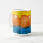 Sunset Island Kaffeetasse (Vorderseite Links)