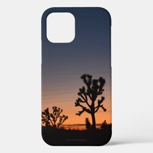 Sunset Joshua Trees Case-Mate iPhone Hülle (Rückseite)