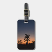 Sunset Joshua Trees Gepäckanhänger (Vorderseite vertikal)