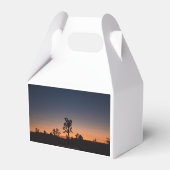 Sunset Joshua Trees Geschenkschachtel (Vorderseite)