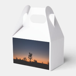Sunset Joshua Trees Geschenkschachtel