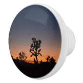 Sunset Joshua Trees Keramikknauf (Rechts)