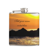 Sunset Joy_ Flachmann (Vorderseite)