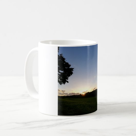 Sunset Kaffeetasse (Vorderseite Links)