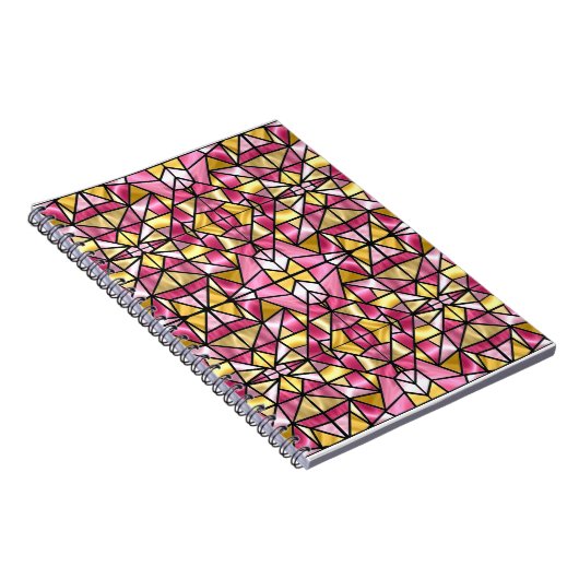 Sunset Kaleidoskop Notizblock (Rechte Seite)