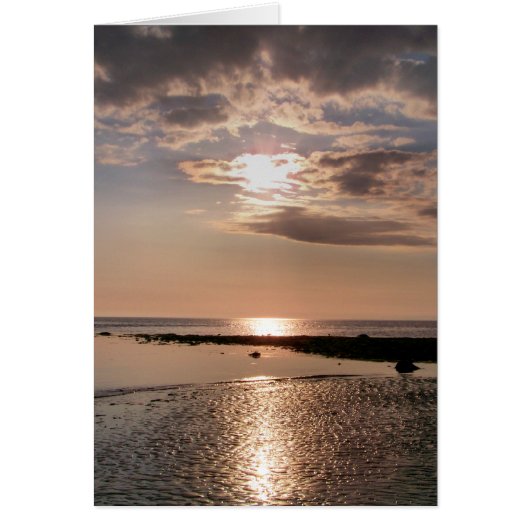 SUNSET-Karte (Vorne)