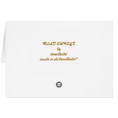 SUNSET-Karte (Rückseite Horizontal)