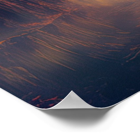 Sunset Kingdom, The Enchanted Castle Poster (Ecke)